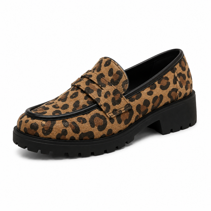 Mocasines con Estampado de Leopardo para Mujer – Atrévete a Lucir un Estilo Único y Elegante