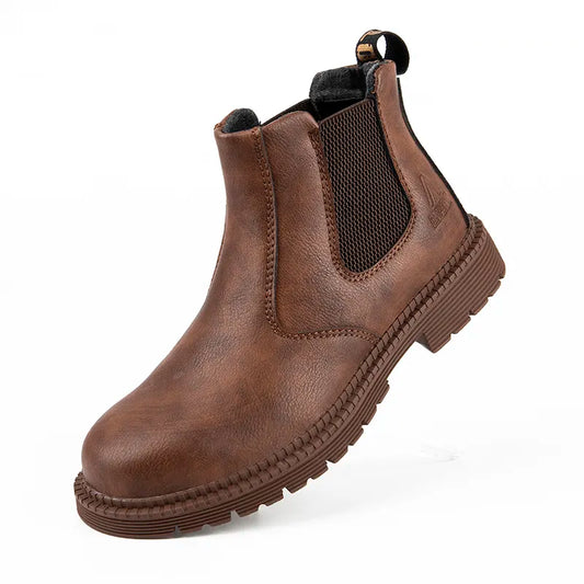 Botas de Seguridad Impermeables con Punta de Acero – Protección y Comodidad en Todo Terreno