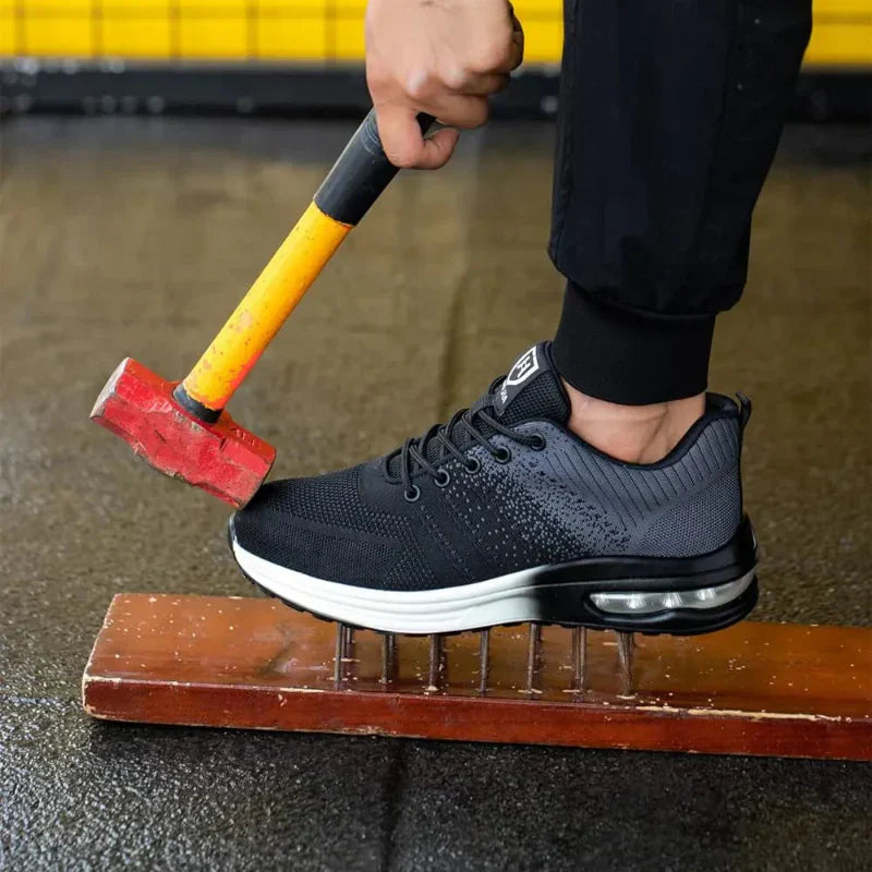 Tenis de Seguridad Ligeros con Amortiguación – Protección y Comodidad Todo el Día
