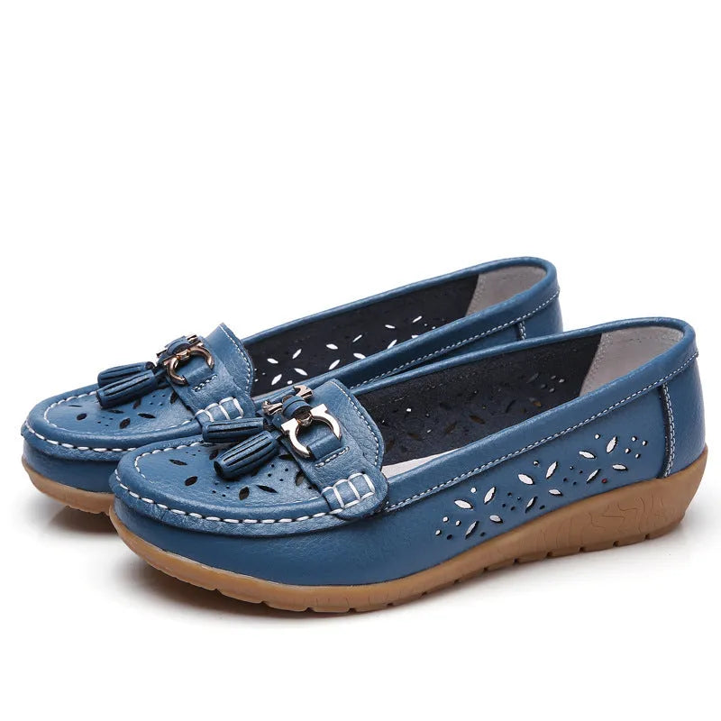 Mocasines de Cuero para Mujer – Comodidad Absoluta y Elegancia Garantizada