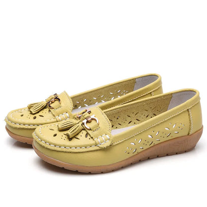 Mocasines de Cuero para Mujer – Comodidad Absoluta y Elegancia