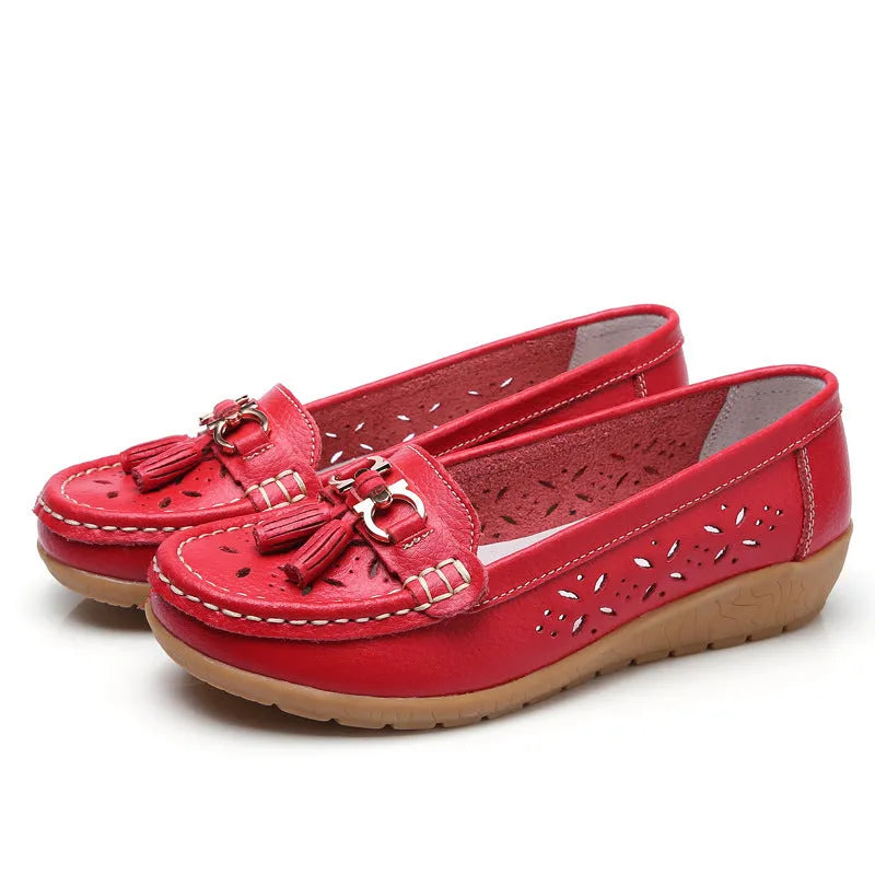 Mocasines de Cuero para Mujer – Comodidad Absoluta y Elegancia