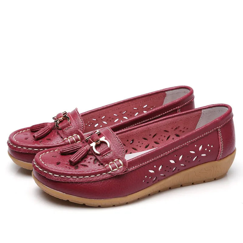 Mocasines de Cuero para Mujer – Comodidad Absoluta y Elegancia Garantizada