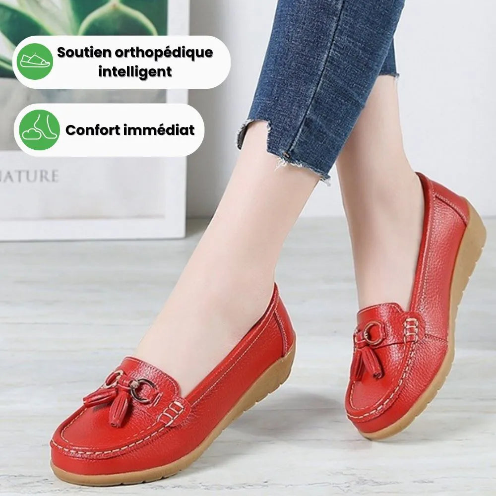 Mocasines de Cuero para Mujer – Comodidad Absoluta y Elegancia Garantizada