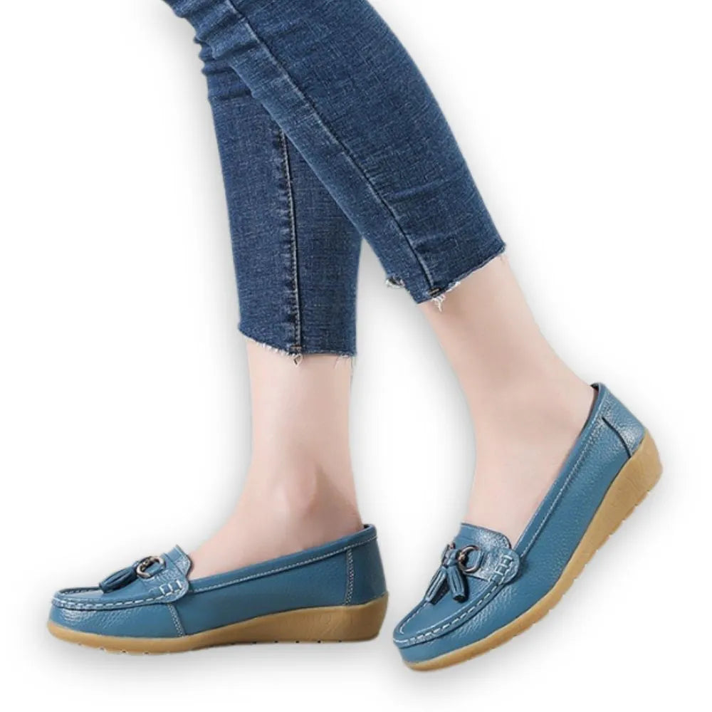 Mocasines de Cuero para Mujer – Comodidad Absoluta y Elegancia