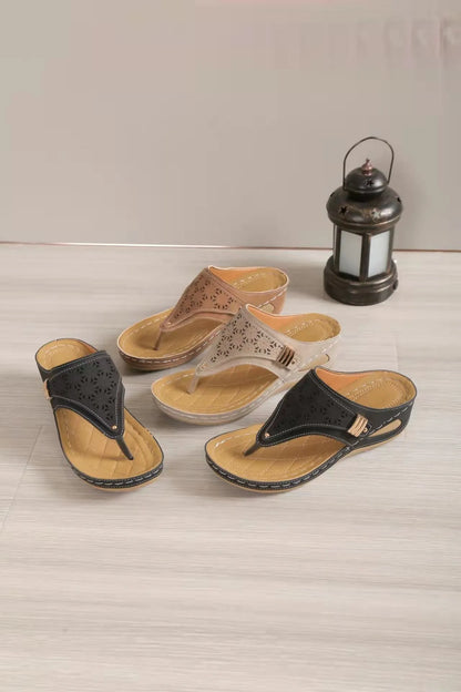 Sandalias de Cuero con Plataforma para Mujer – Elegancia y Comodidad Garantizadas