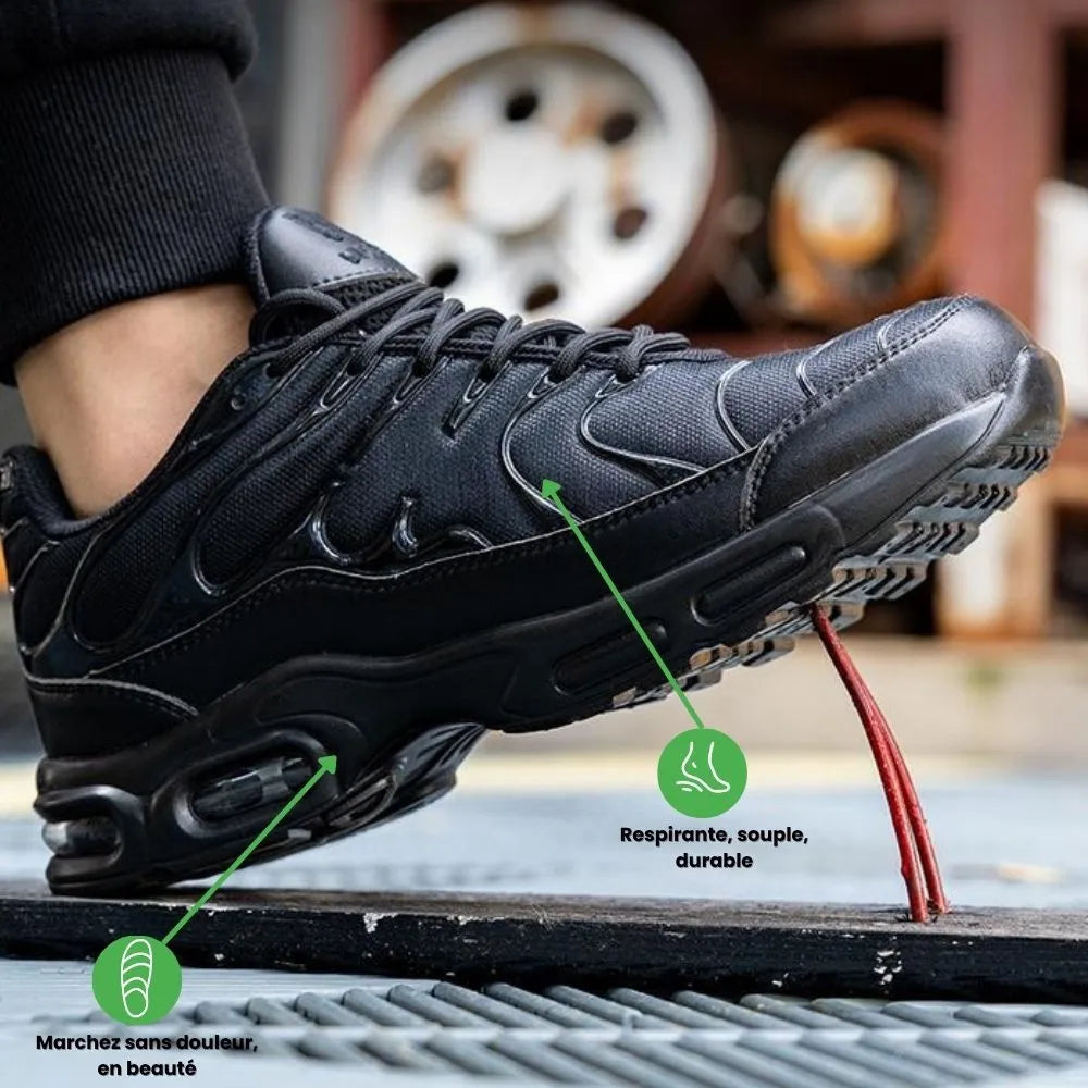 Tenis de Seguridad con Cámara de Aire – Protección y Comodidad Todo el Día